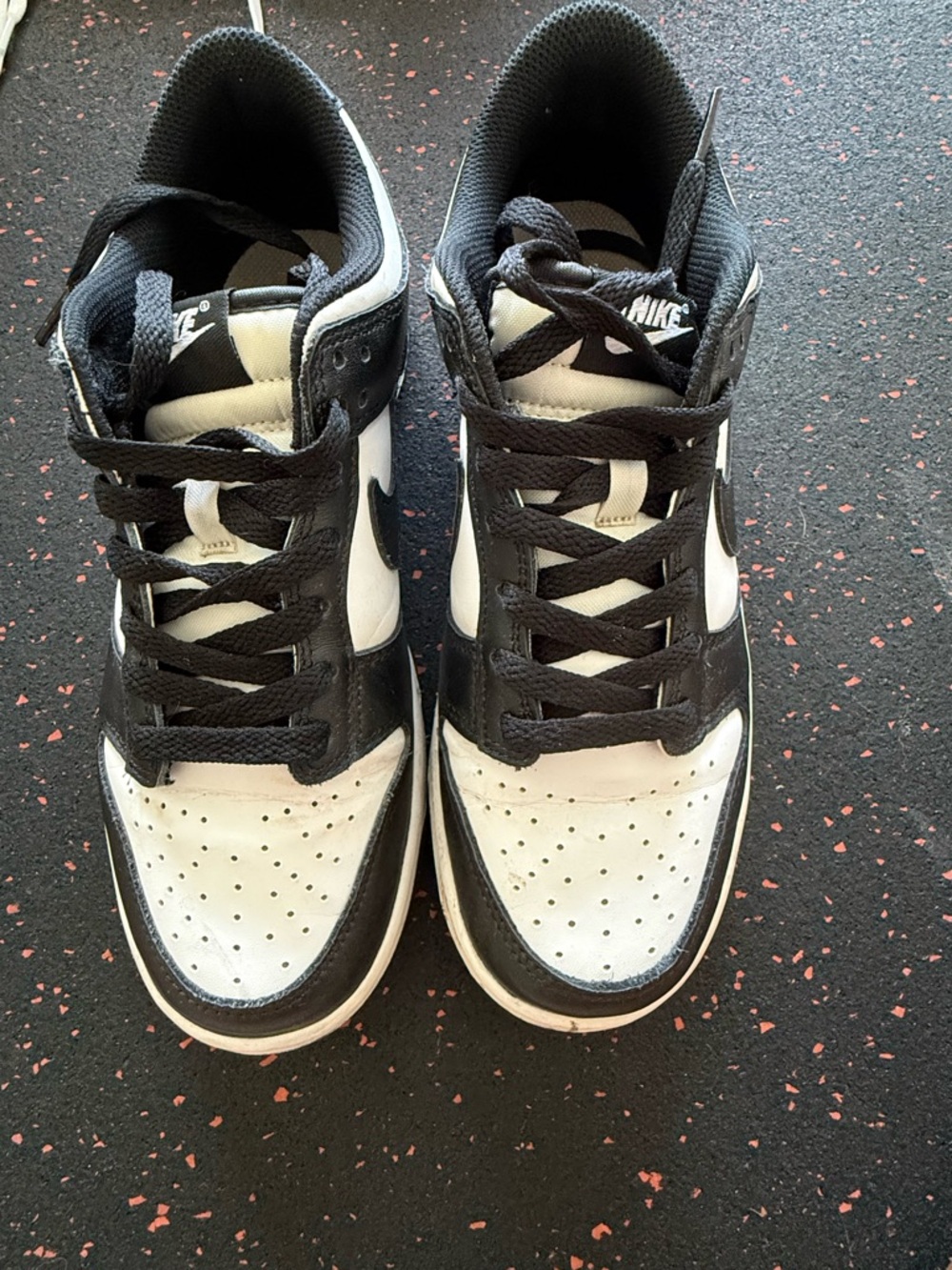 Nike panda DUNK Black and White low-top sneakers
